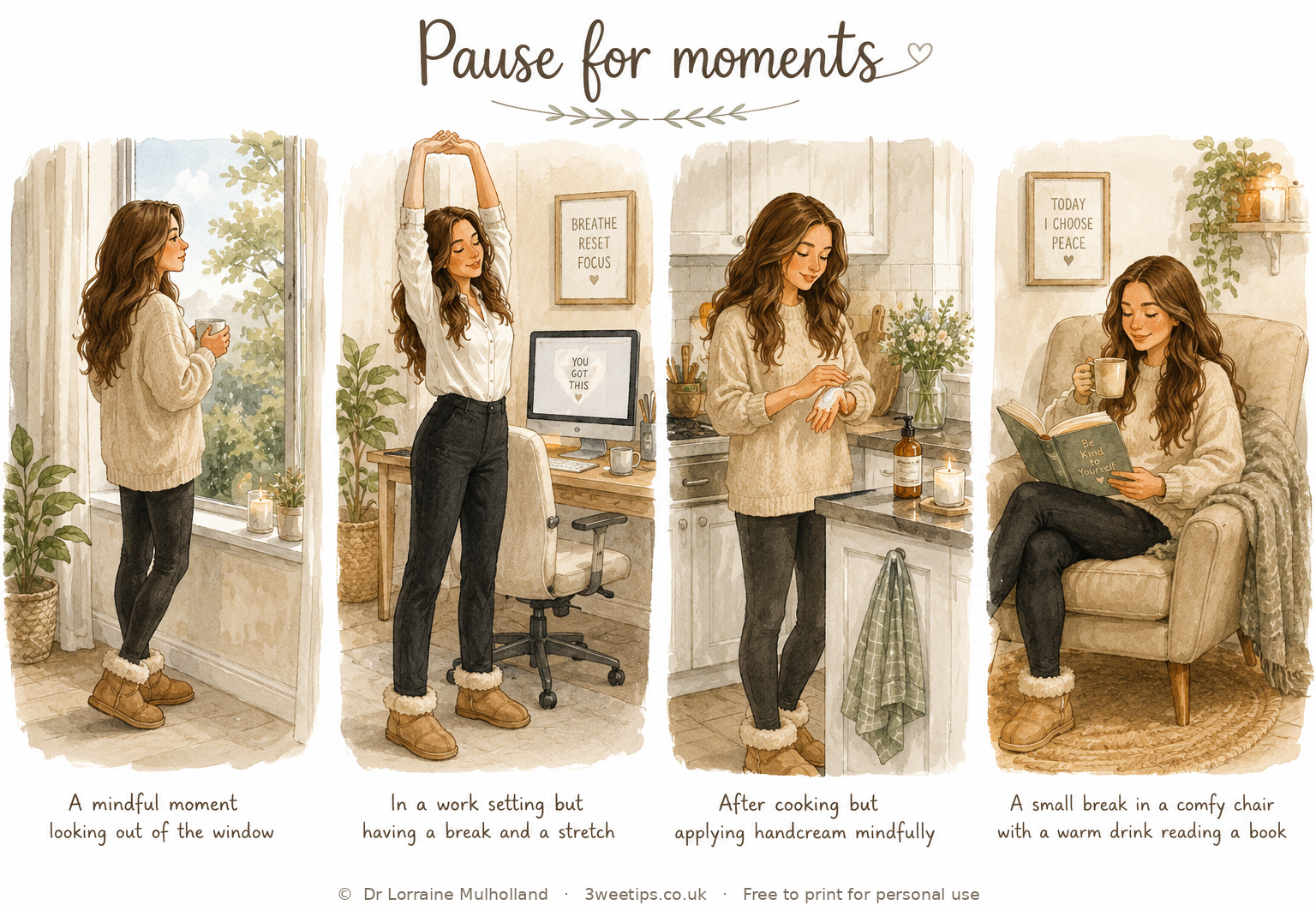 Pause for moments — calm ideas for mums.