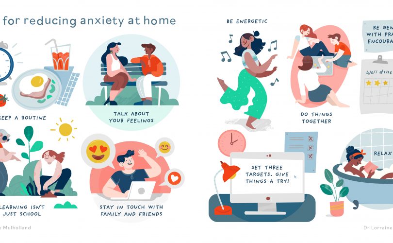 Tips for reducing anxiety at home